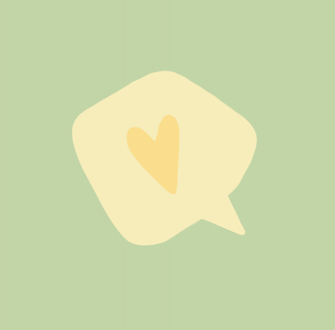 Floating chat bubble