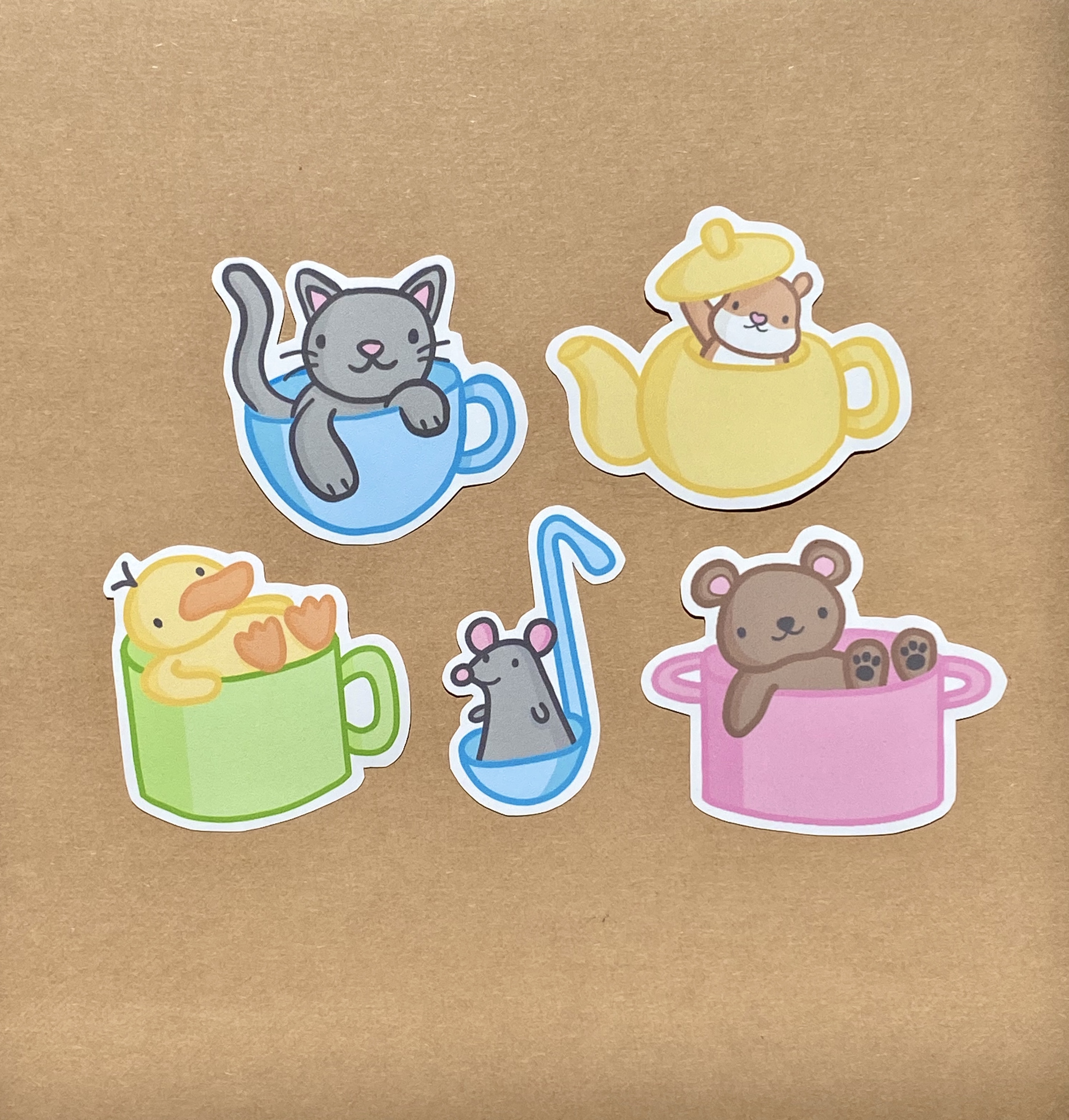Kitchen Animals Art