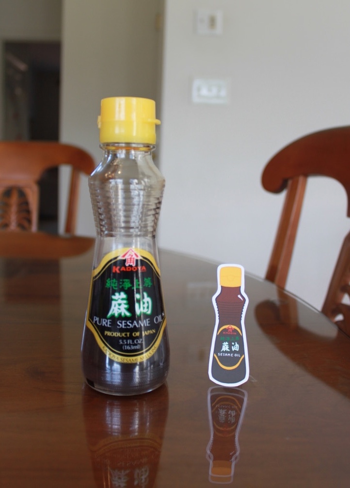 Sesame Oil IRL Art